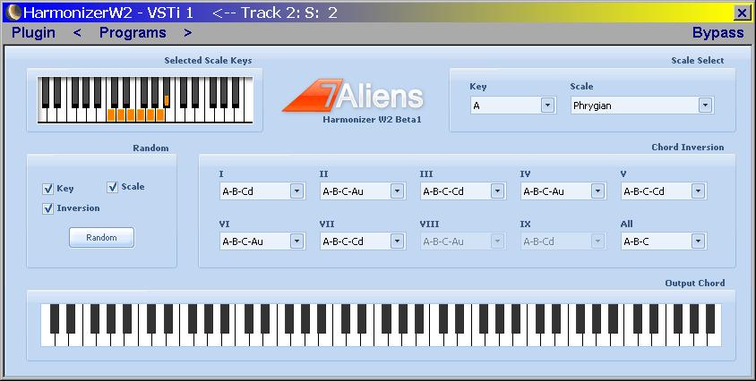 Good for some rhythmic/harmonic developments.  (Only really works with external controller - not working inside the host)
